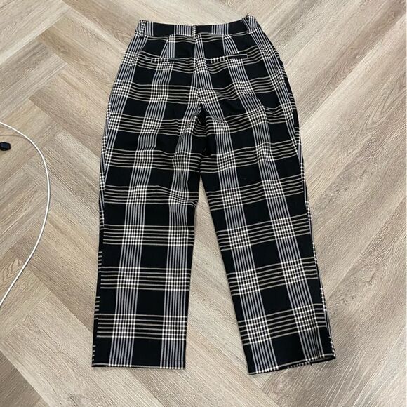 Forever 21 High Waisted Plaid Trouser Pant Size S - Picture 6 of 6